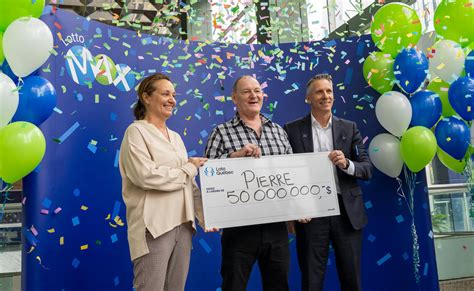 pierre richer lotto max|$50M Lotto Max jackpot winner continues going to work at 4:30 .